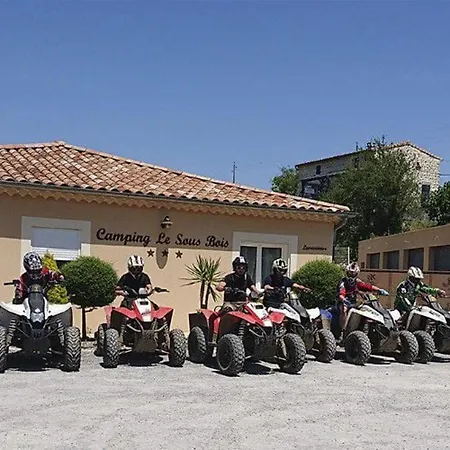 Mobil 6 Pers, Terrasse En Ardeche - Api-1-52-777 *